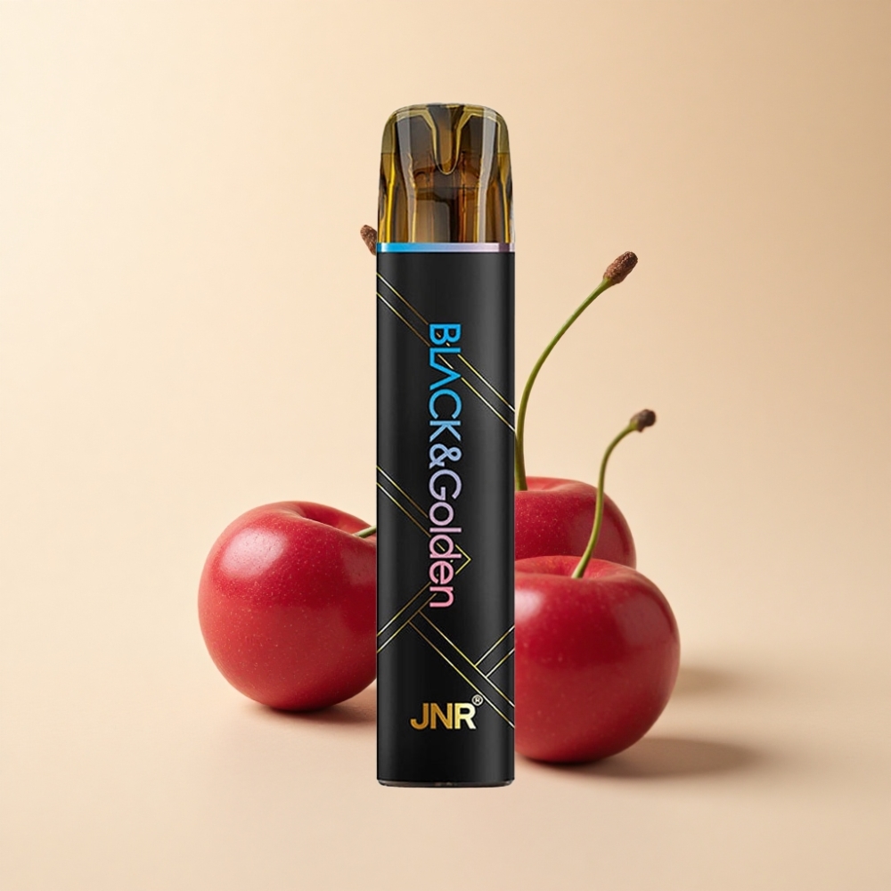 JNR Black&Golden 800 Puffs 550mAh Blå Bringebær Kirsebær