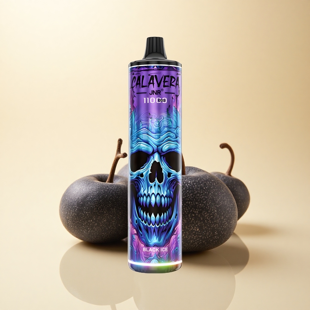 JNR Calavera 11000 Puffs Type-C 850mAh Svart Is