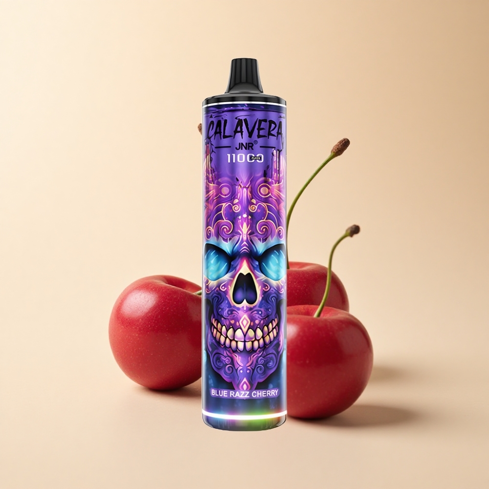JNR Calavera 11000 Puffs Type-C Blåbringebær Kirsebær