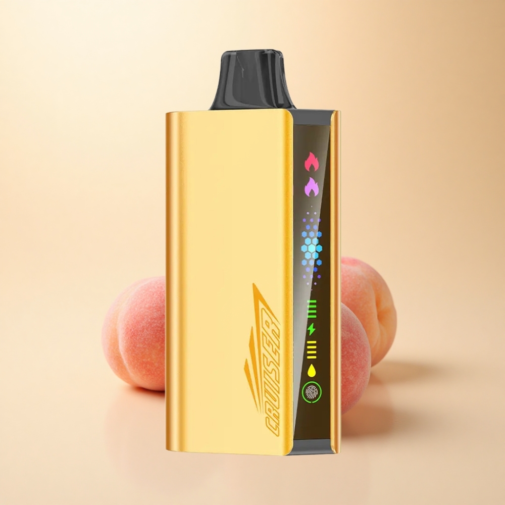 JNR Cruiser 12000 Puffs 3500 mAh Fersken Is