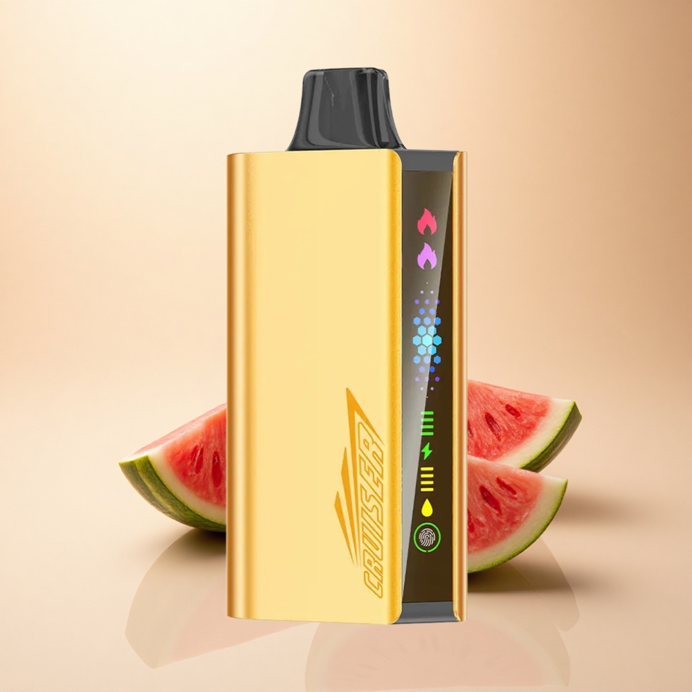 JNR Cruiser 12000 Puffs 3500 mAh Vannmelon Is Full-Metal Aluminium
