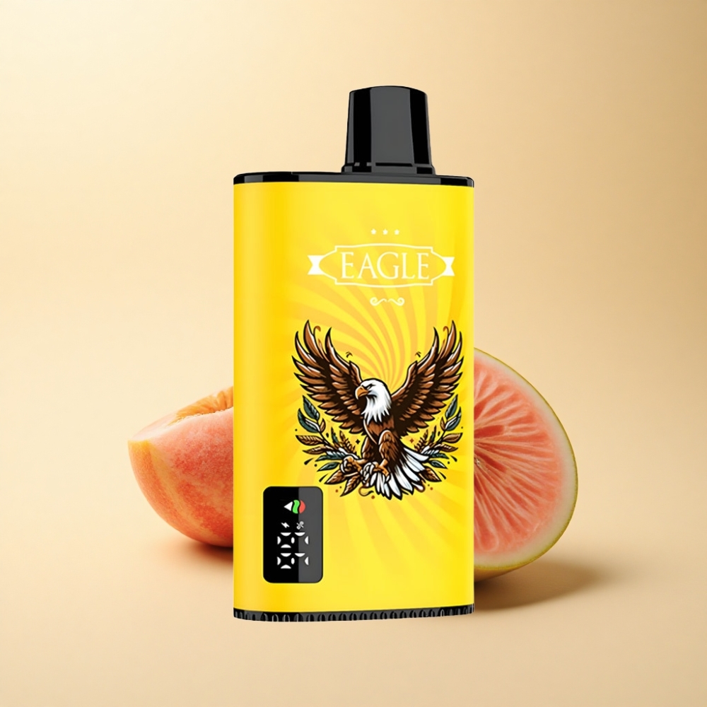 JNR EAGLE Smart 23000 Puffs Digital Skjerm Justerbar Luftstrøm Fersken Mango Vannmelon