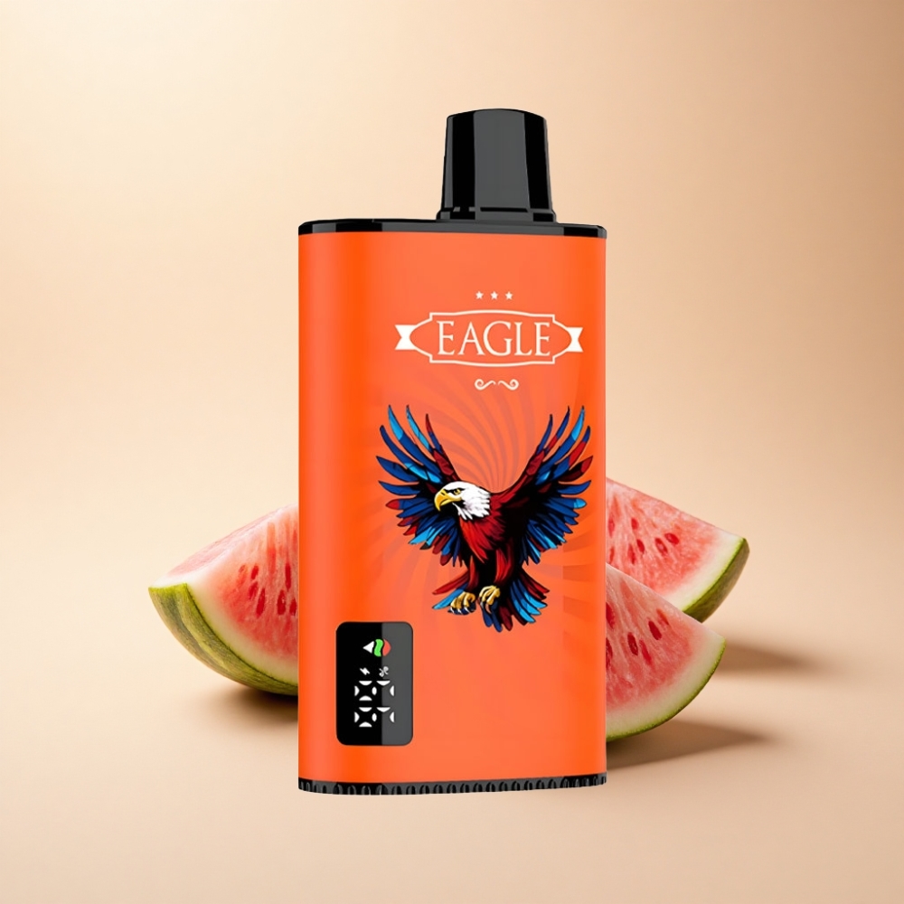 JNR EAGLE Smart 23000 Puffs Digital Skjerm Justerbar Luftstrøm Vannmelon Tyggis