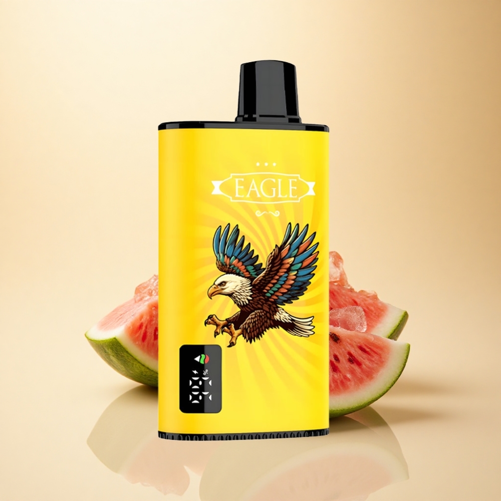 JNR EAGLE Smart 23000 Puffs Digital Skjerm Kiwi Vannmelon Is