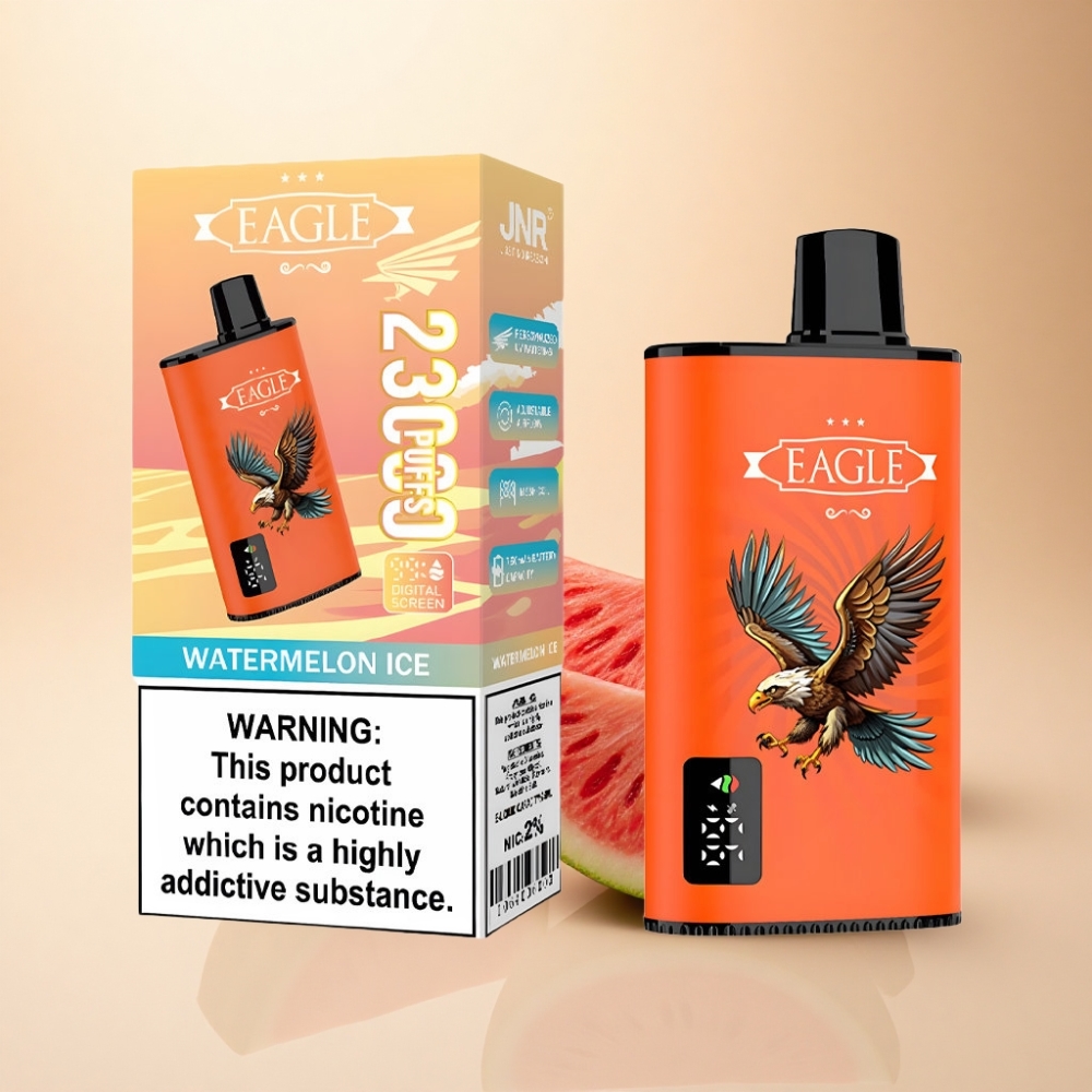 JNR EAGLE Smart 23000 Puffs Digital Skjerm Vannmelon Is