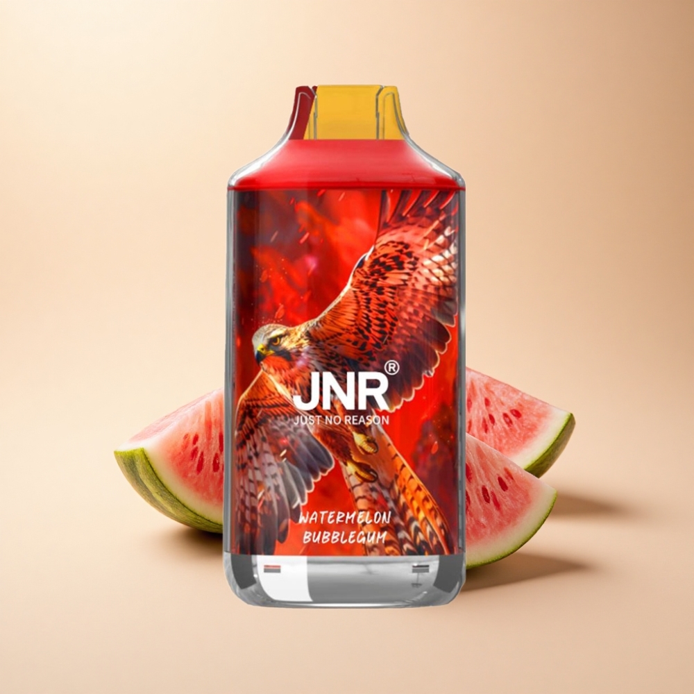 JNR Falcon 16000 Puffs 850mAh 22ml Dual Mesh Vannmelon Tyggegummi