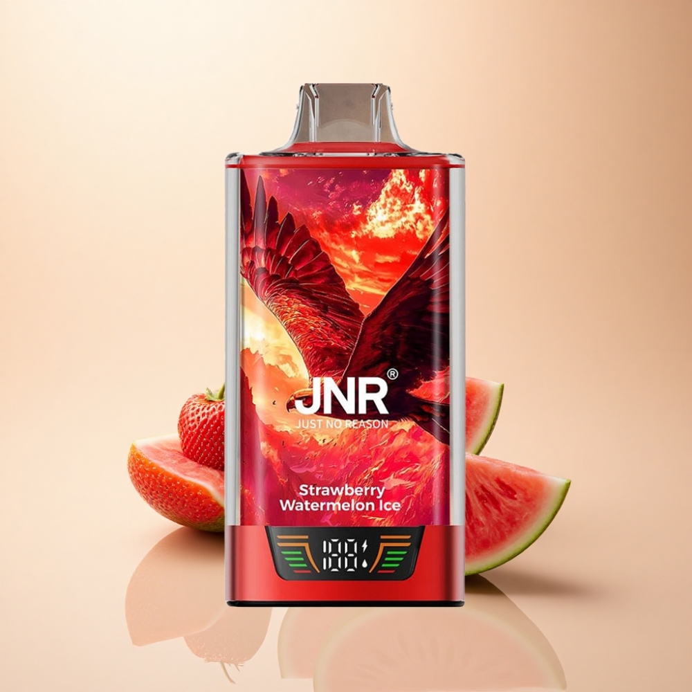 JNR Falcon Pro 28000 30ml 5% Jordbær Vannmelon Is
