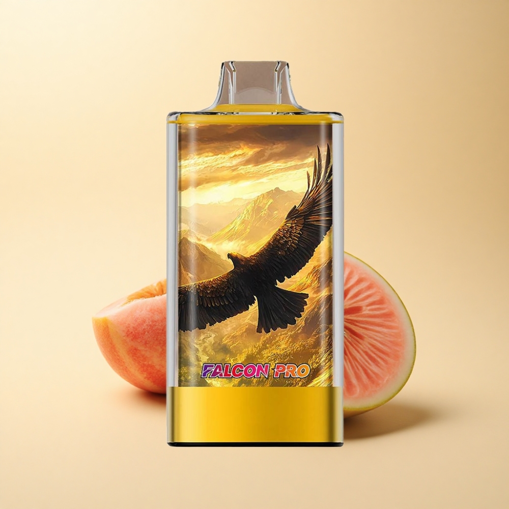 JNR Falcon Pro 28000 30ml 5% Nikotin Fersken Mango Vannmelon