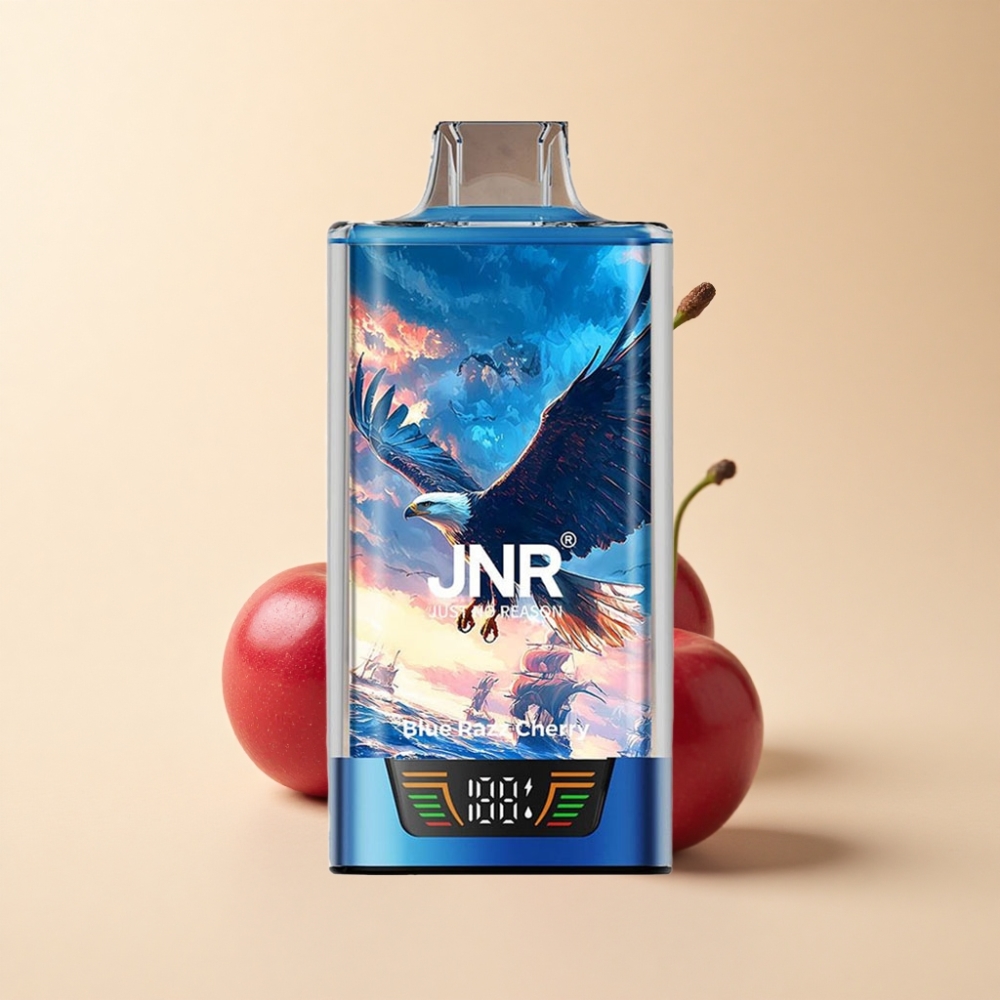 JNR Falcon Pro 28000 30ml Blå Bringebær Kirsebær