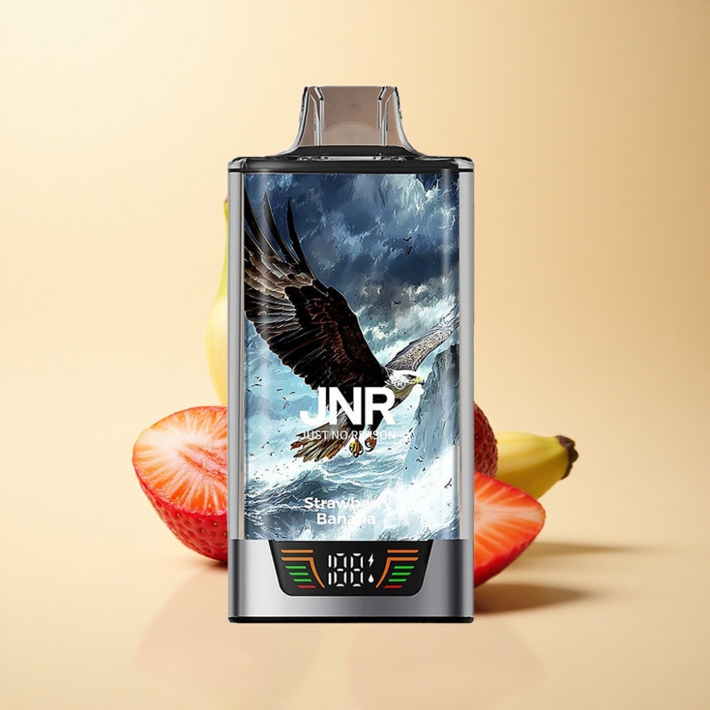 JNR Falcon Pro 28000 Puffs 30ml Jordbær Banan