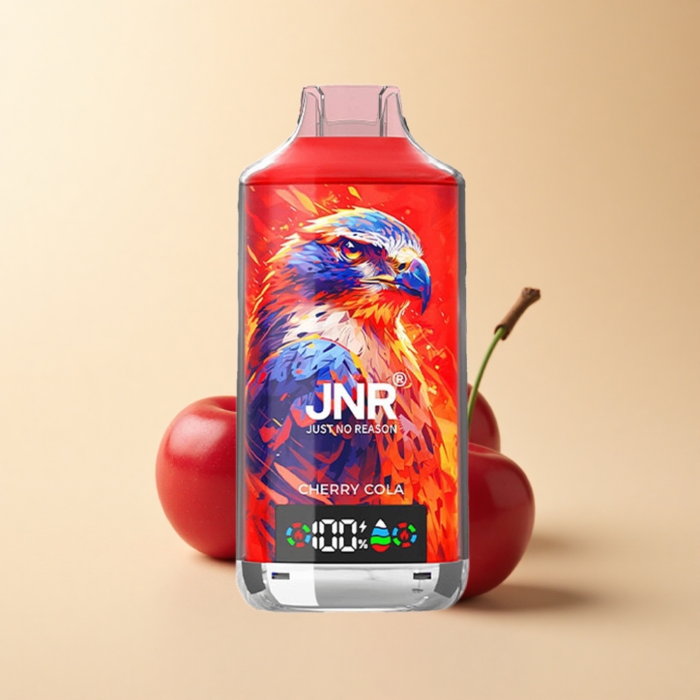 JNR Falcon X 18000 Puffs 24ml Kirsebær Type-C