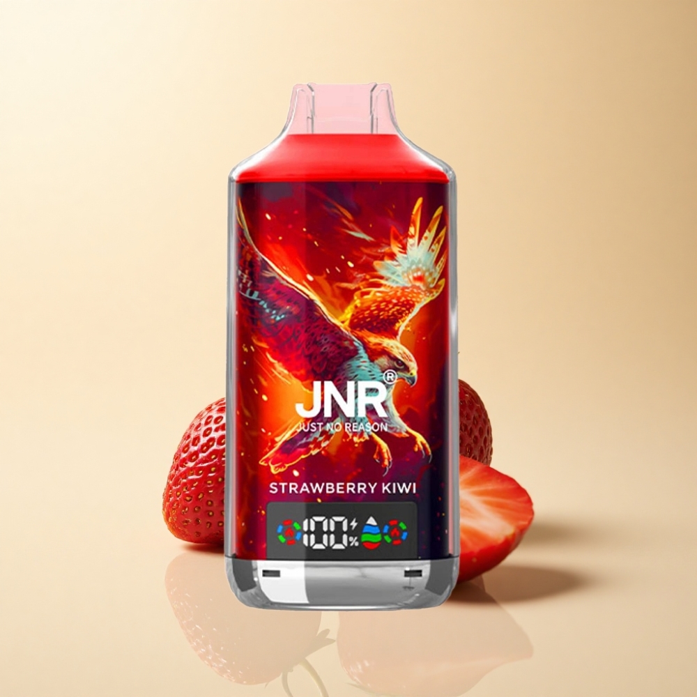 JNR Falcon X 18000 Puffs 24ml Type-C Jordbær Kiwi