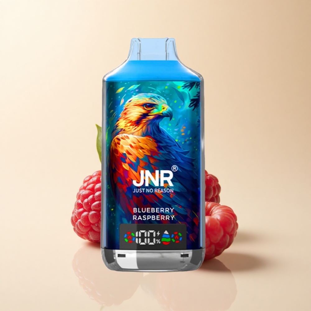JNR Falcon X 18000 Puffs 750mAh 24ml Blåbær Bringebær