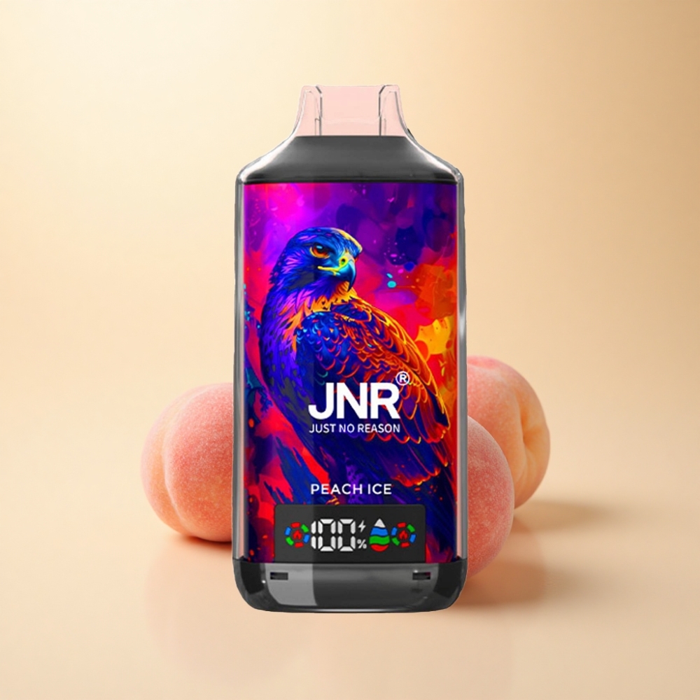 JNR Falcon X 18000 Puffs 750mAh 24ml Fersken Is