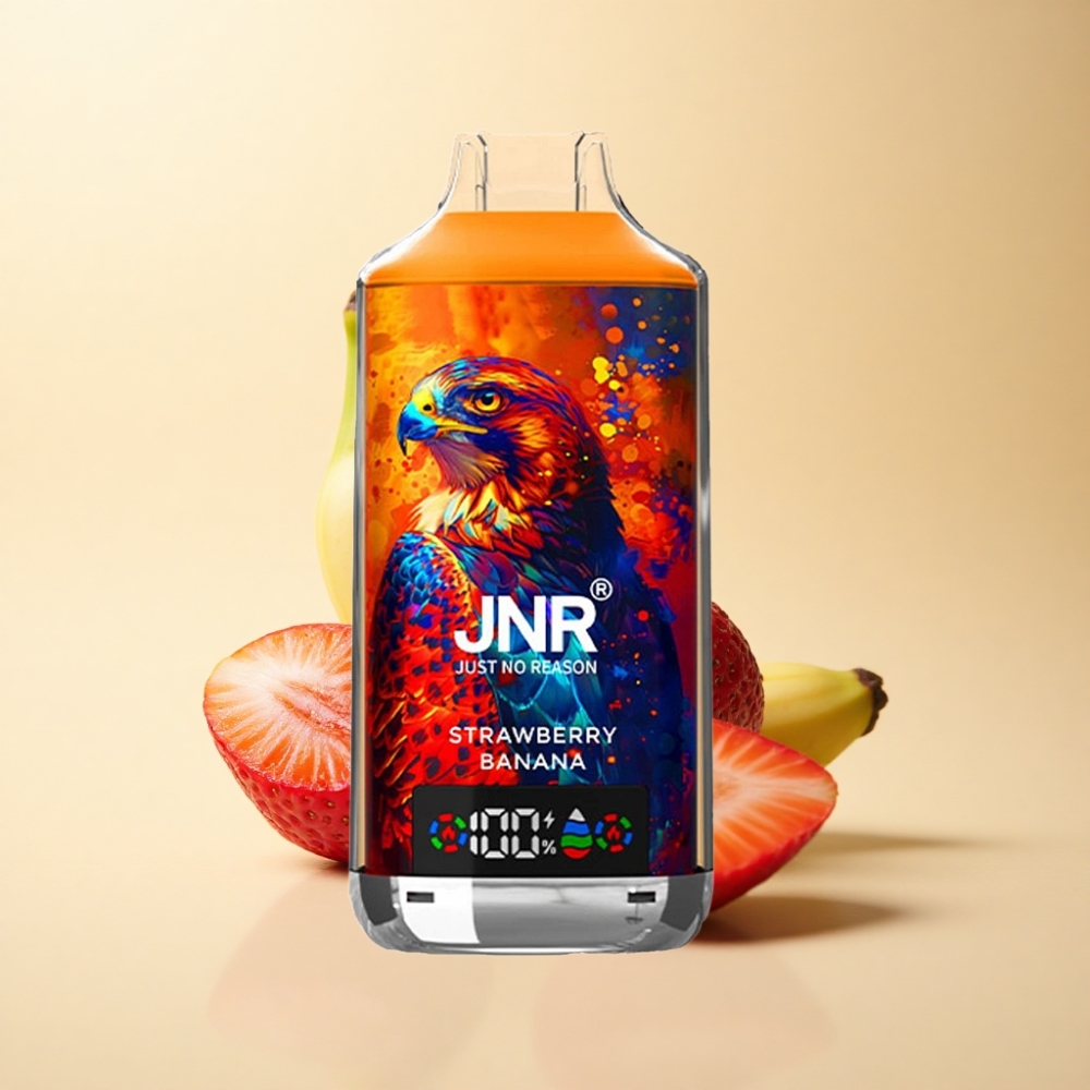 JNR Falcon X 18000 Puffs 750mAh 24ml Jordbær Banan