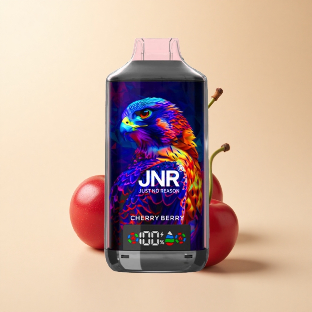 JNR Falcon X 18000 Puffs 750mAh Type-C Kirsebær & Bær