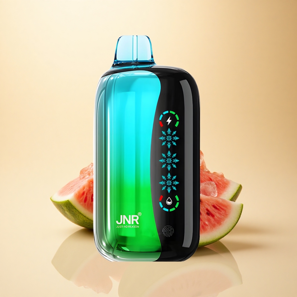 JNR Flex Ice 21000 Puffs 26ml Kiwi Vannmelon Is Touch Skjerm