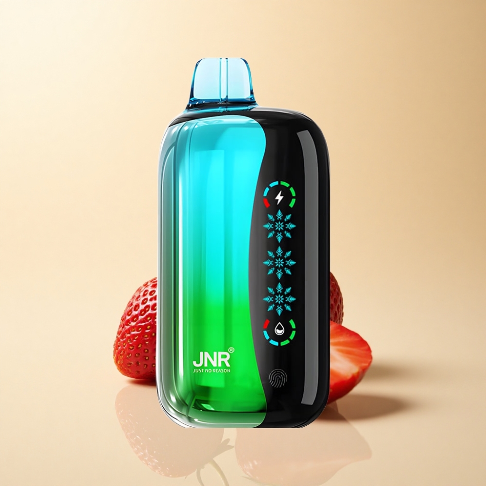 JNR Flex Ice 21000 Puffs Justerbar Is 26ml Jordbær Kiwi