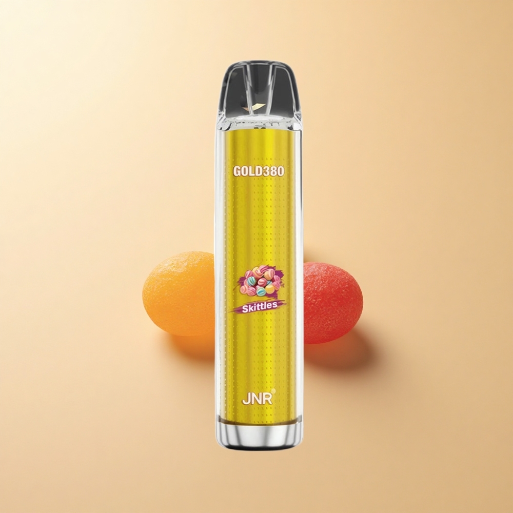JNR Gold380 6000 Puffs 13ml Skittles (Drops)