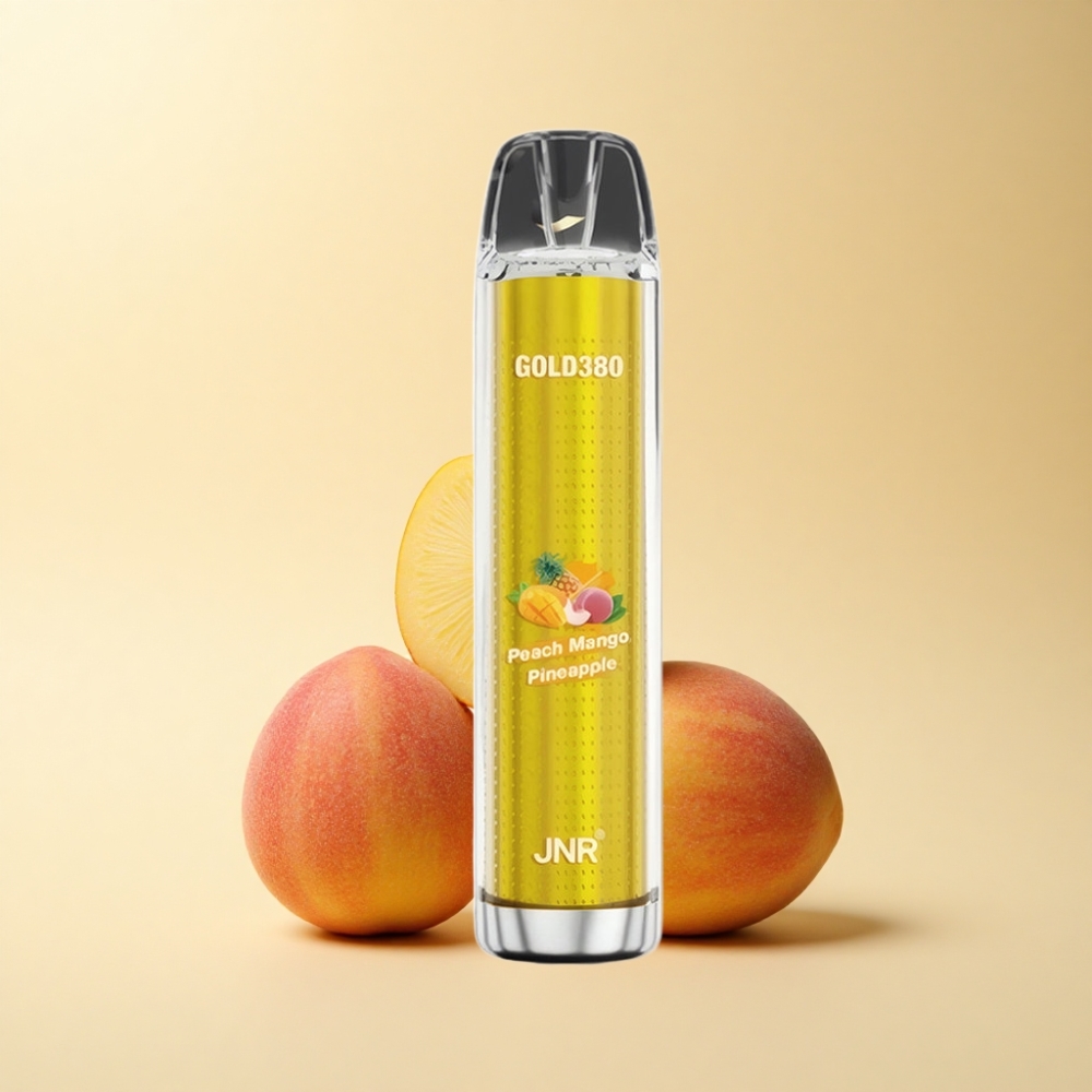 JNR Gold380 6000 Puffs 1500mAh Fersken Mango Ananas