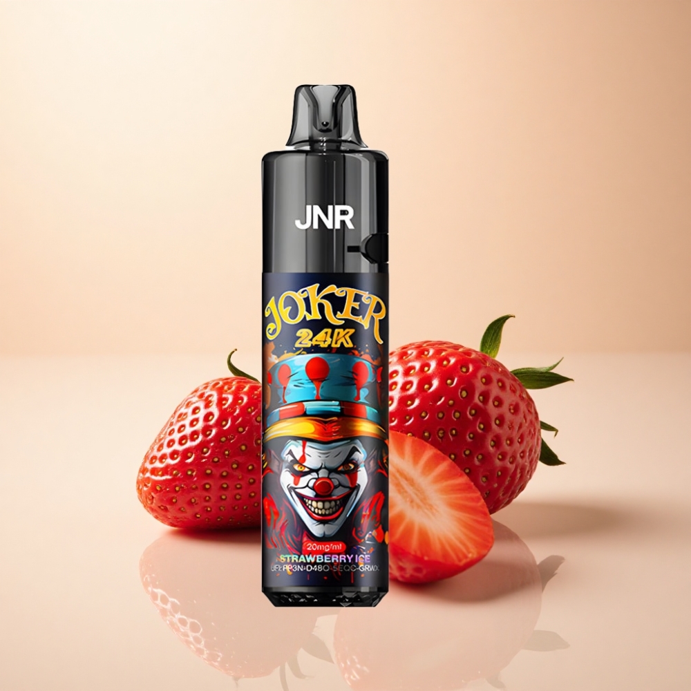 JNR Joker 24000 Puffs 800mAh Jordbær Is