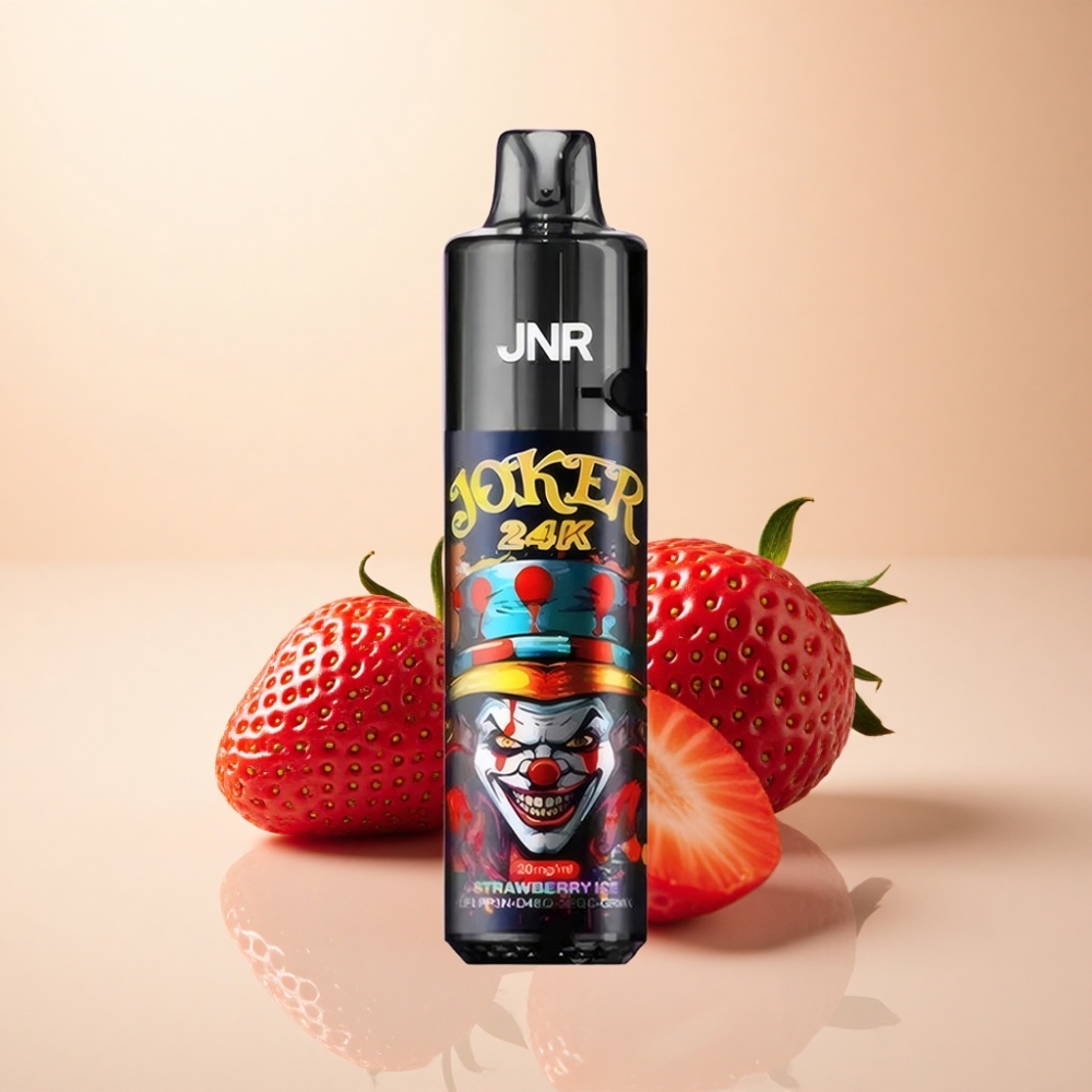 JNR Joker 24000 Puffs 800mAh Jordbær Is