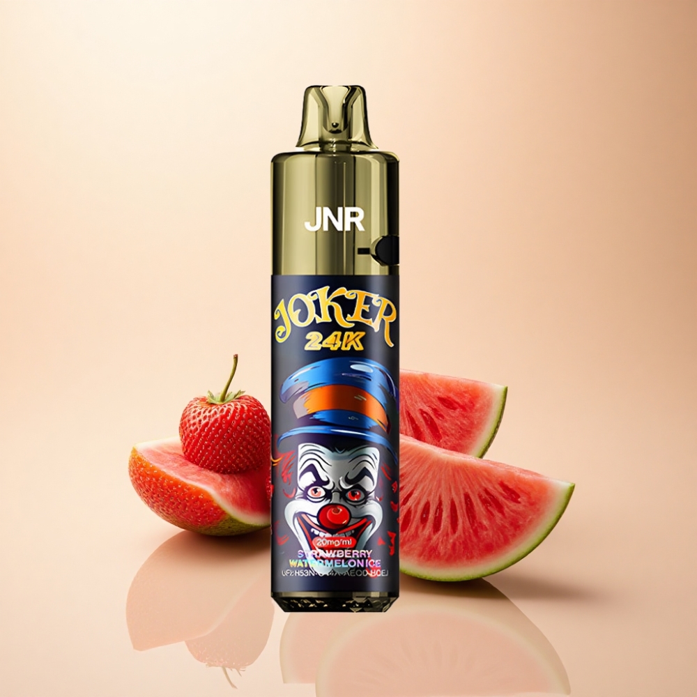 JNR Joker 24000 Puffs 800mAh Jordbær Vannmelon Is