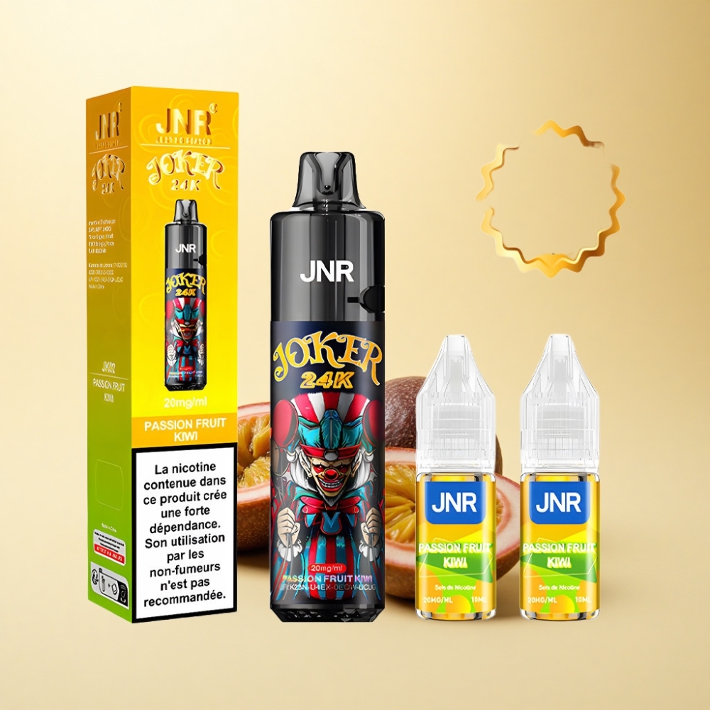 JNR Joker 24K Puffs 800mAh Type-C Pasjonsfrukt Kiwi