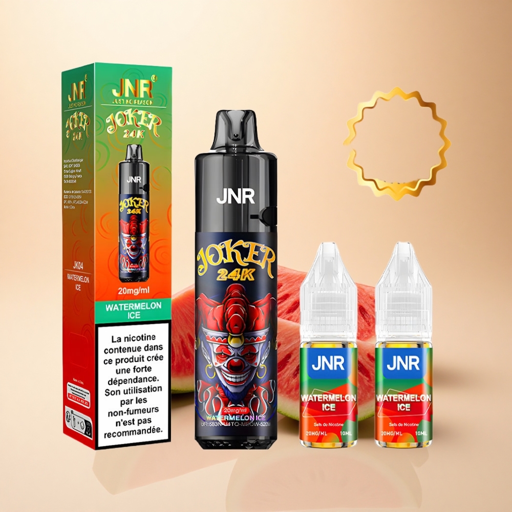 JNR Joker 24K Puffs 800mAh Type-C Vannmelonis