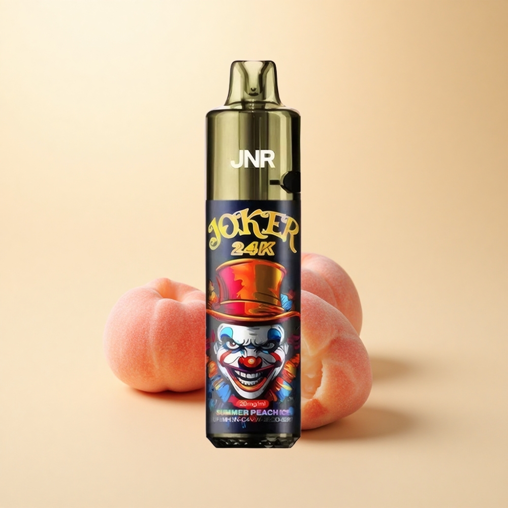 JNR Joker 24K Puffs Synlig E-væske Nivå 800mAh Sommerskogsylt Is