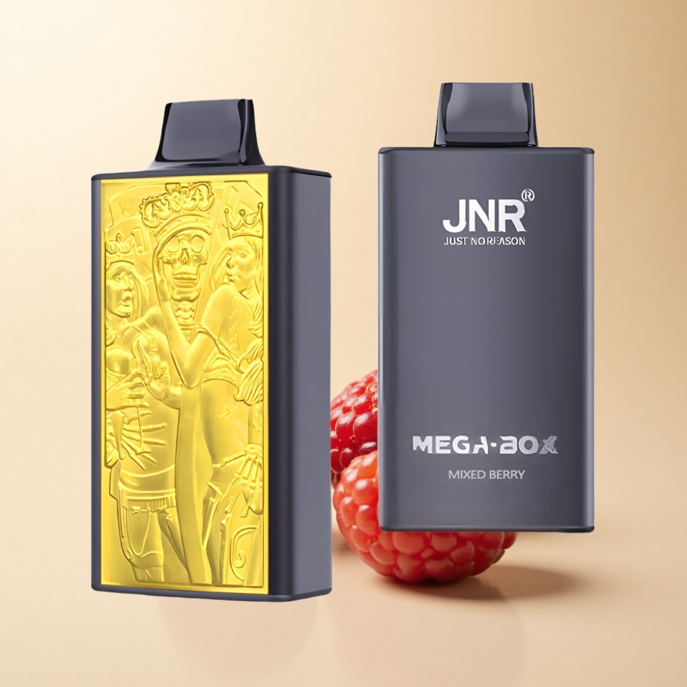 JNR Mega Box 25000 Puffs 30ml Blandet Bær