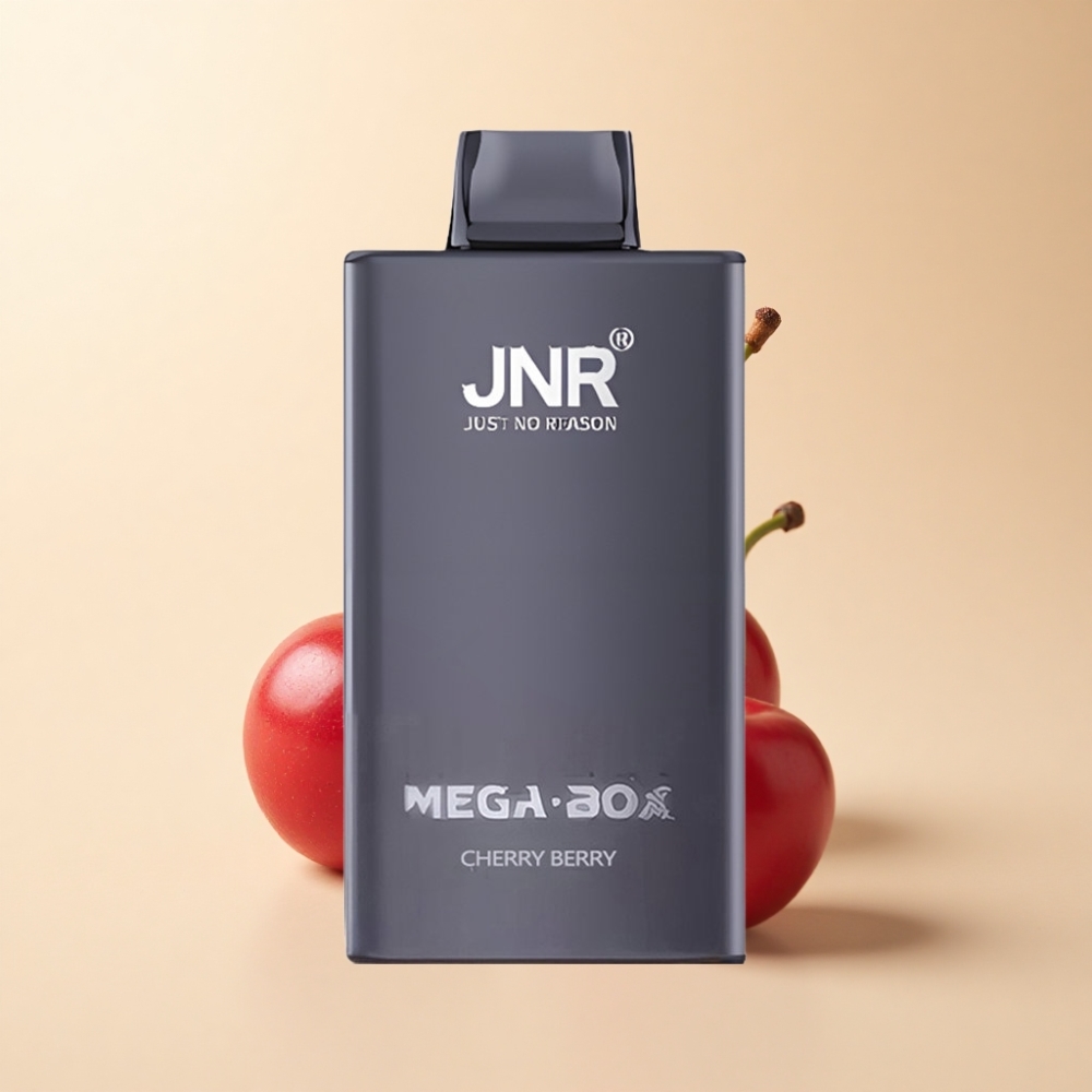 JNR Mega Box 25000 Puffs 30ml Kirsebær & Bær