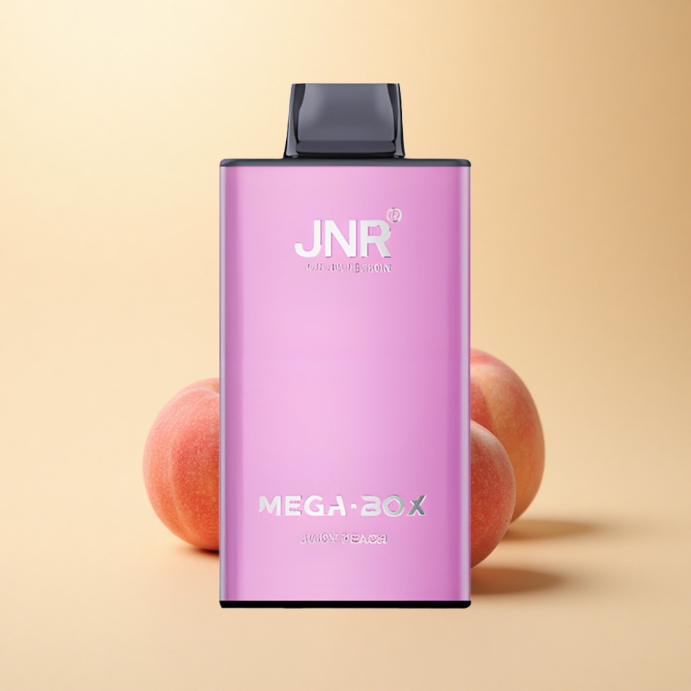 JNR Mega Box 25000 Puffs 30ml Saftig Fersken