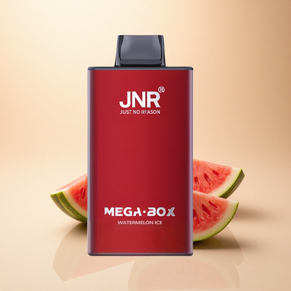 JNR Mega Box 25000 Puffs 30ml Vannmelon Is