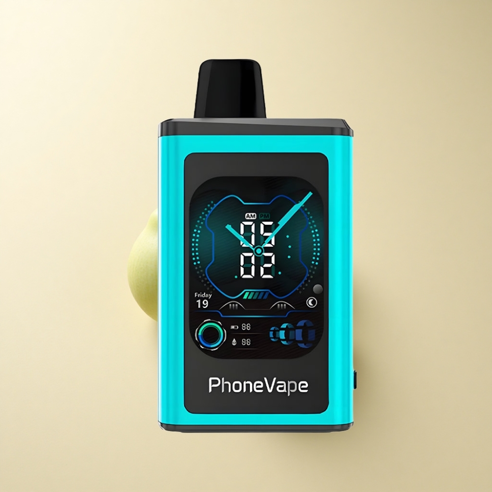 JNR PhoneVape 30000 puff Turbo Modus Justerbar Luftstrøm Miami Mynte