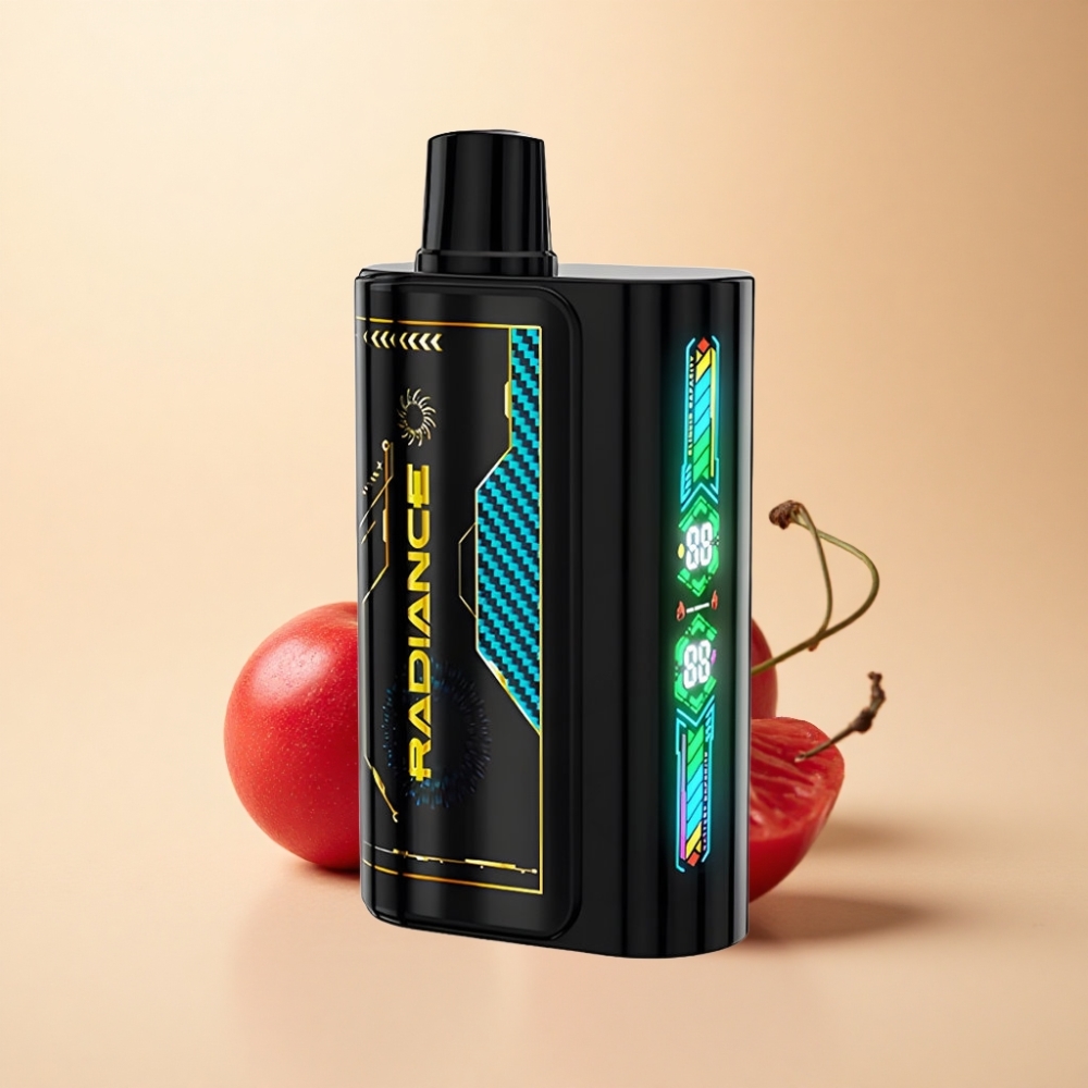 JNR Radiance 31000 Puffs 28ml Brusende Kirsebær Cola