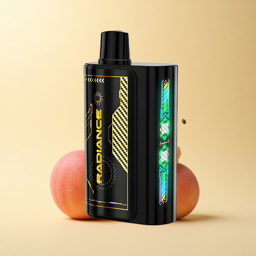 JNR Radiance 31000 Puffs 28ml Smart Skjerm Fersken Mango Ananas