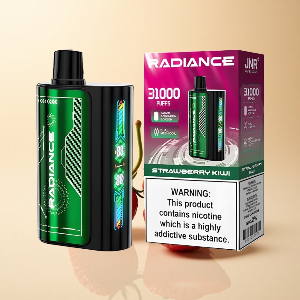 JNR Radiance 31000 Puffs Smart Skjerm Jordbær Kiwi