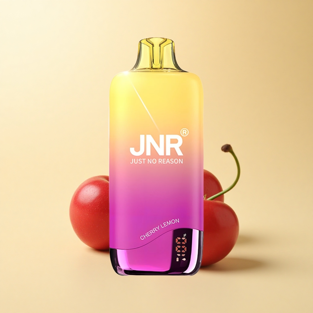 JNR Rainbow 10500 Puffs 18ml 0.8ohm Kirsebær Sitron