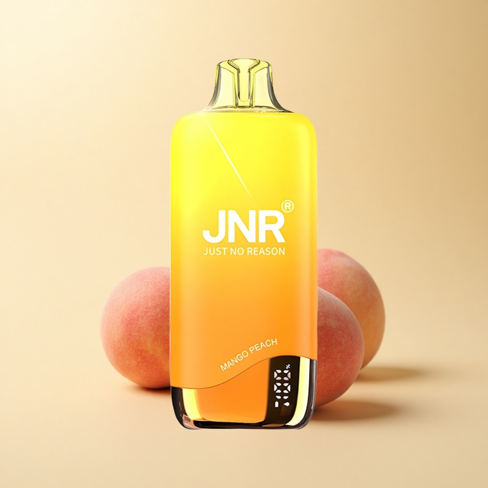 JNR Rainbow 10500 Puffs 18ml Mango Fersken