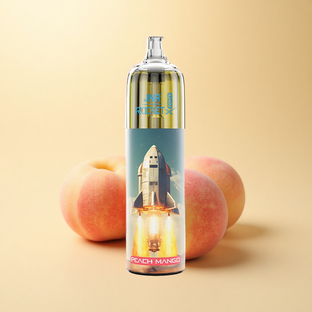 JNR Rocket-X 12400 Puffs Justerbar Luftstrøm Fersken Mango