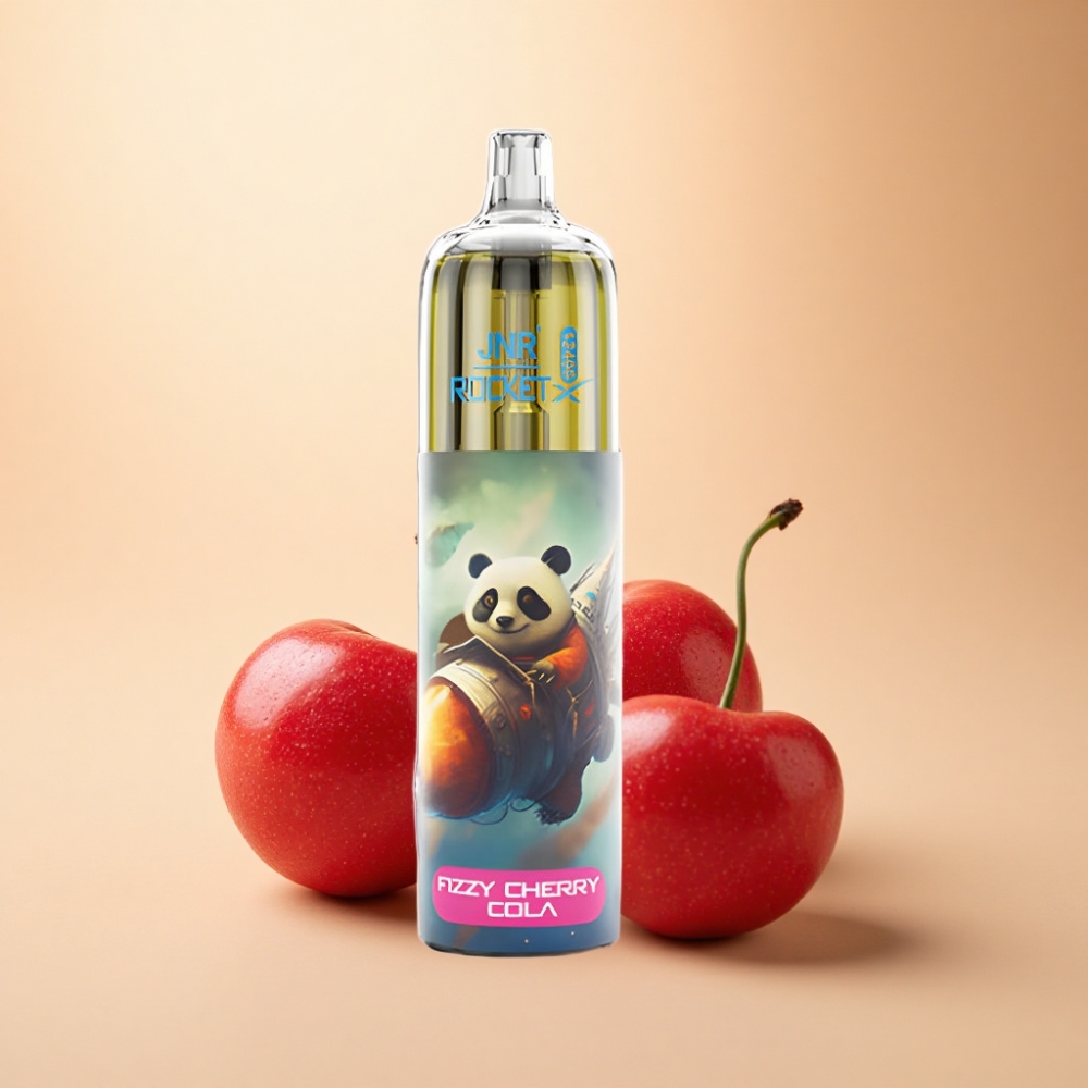 JNR Rocket-X 12400 Puffs Justerbar Luftstrøm Fizzy Cherry Cola