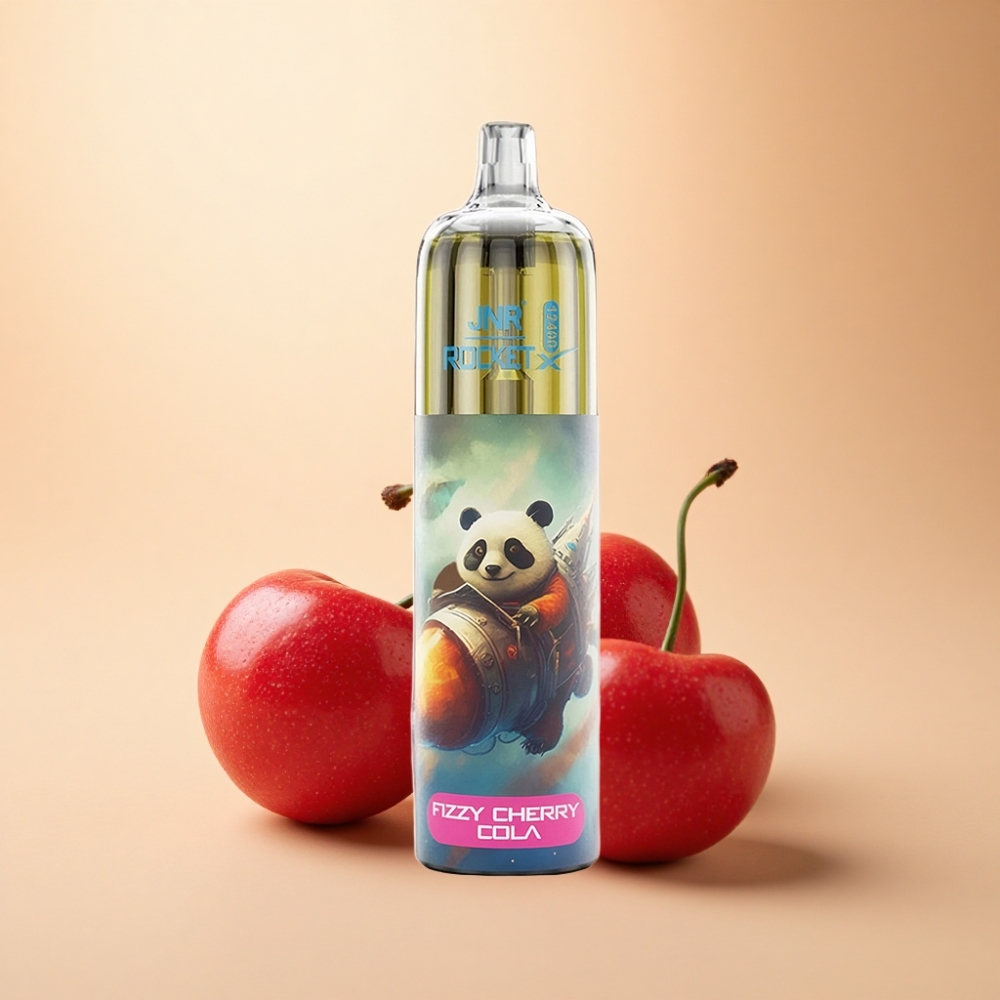 JNR Rocket-X 12400 Puffs Justerbar Luftstrøm Fizzy Cherry Cola