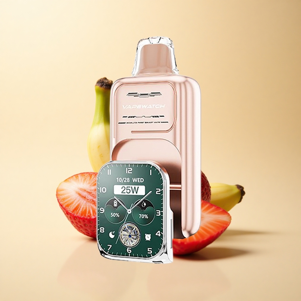 JNR VapeWatch 30 000 Puffs 19mL Jordbær Banan Type-C