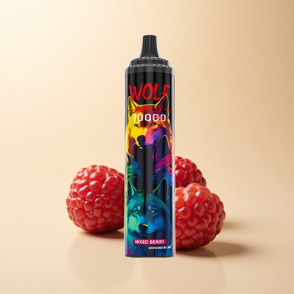 JNR Wolf Niplo 10000 Puffs 1.0 Ohm Blandede Bær