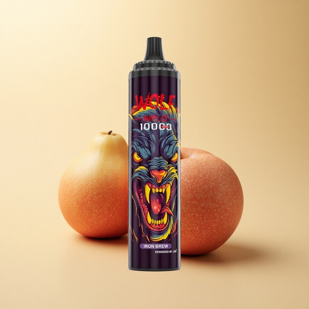 JNR Wolf Niplo 10000 Puffs 1.0 Ohm Jernbrus