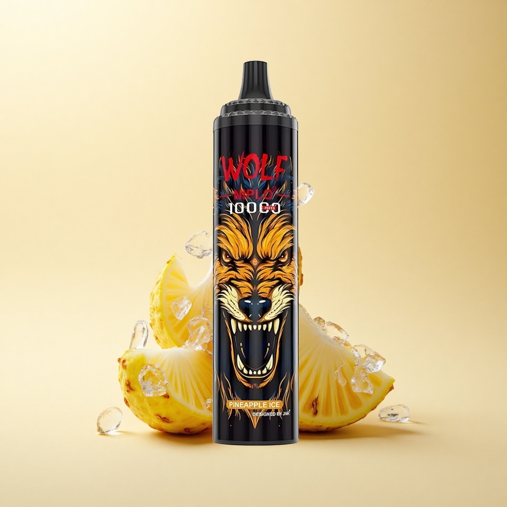 JNR Wolf Niplo 10000 Puffs 20ml Ananas Is