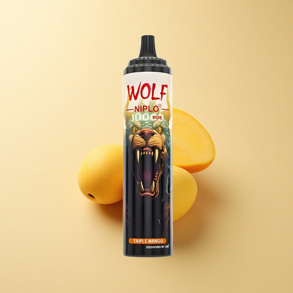 JNR Wolf Niplo 10000 Puffs 20ml Triple Mango