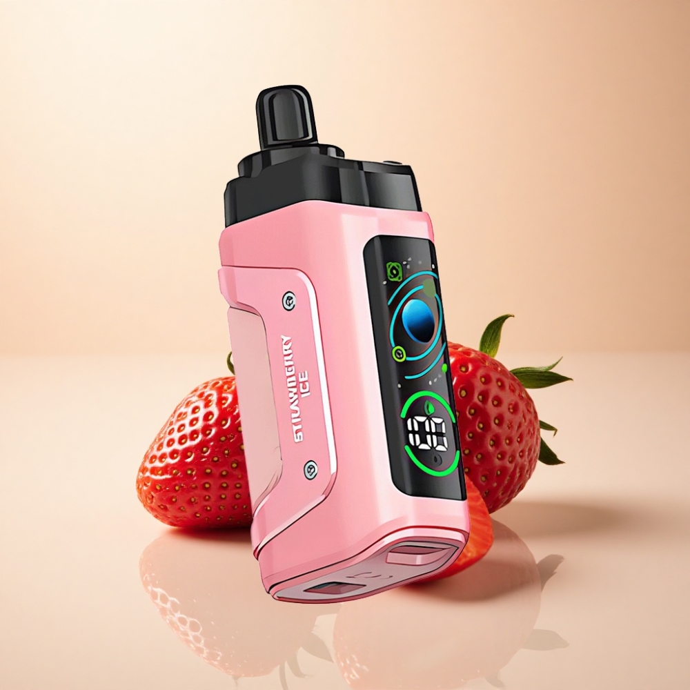 Razz Bar 45000 Puffs 1.0 Ohm Jordbær Is