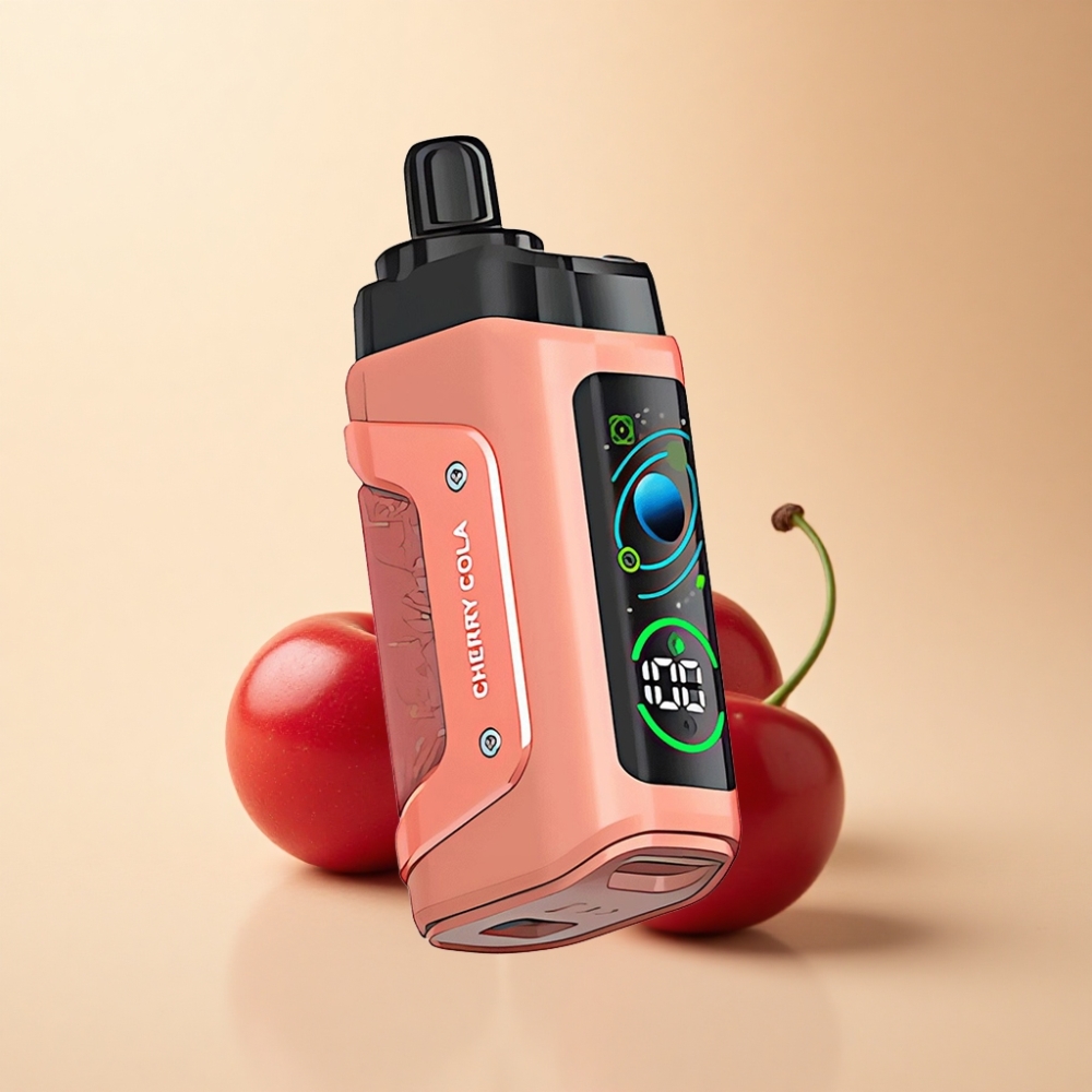 Razz Bar 45000 Puffs 1.0 Ohm Mesh Coil Type-C Kirsebær Cola